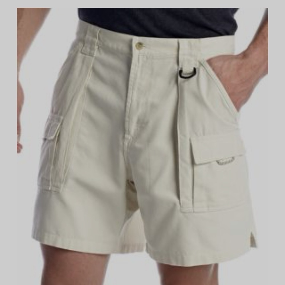 Columbia PFG Brewha II Shorts UPF 50 Tan  Cotton Canvas Men's XL EXTRA LARGE